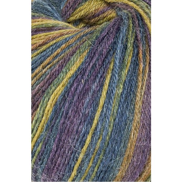 Alpaka Sockengarn Harmony multicolor lavendel-honig